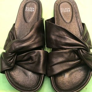 Eileen Fisher Leather Sandals